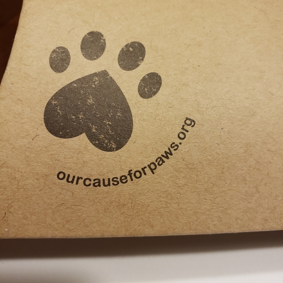 Cause for Paws- Bracelet w/ Silver Paw Print Charm - Picture 3 of 3